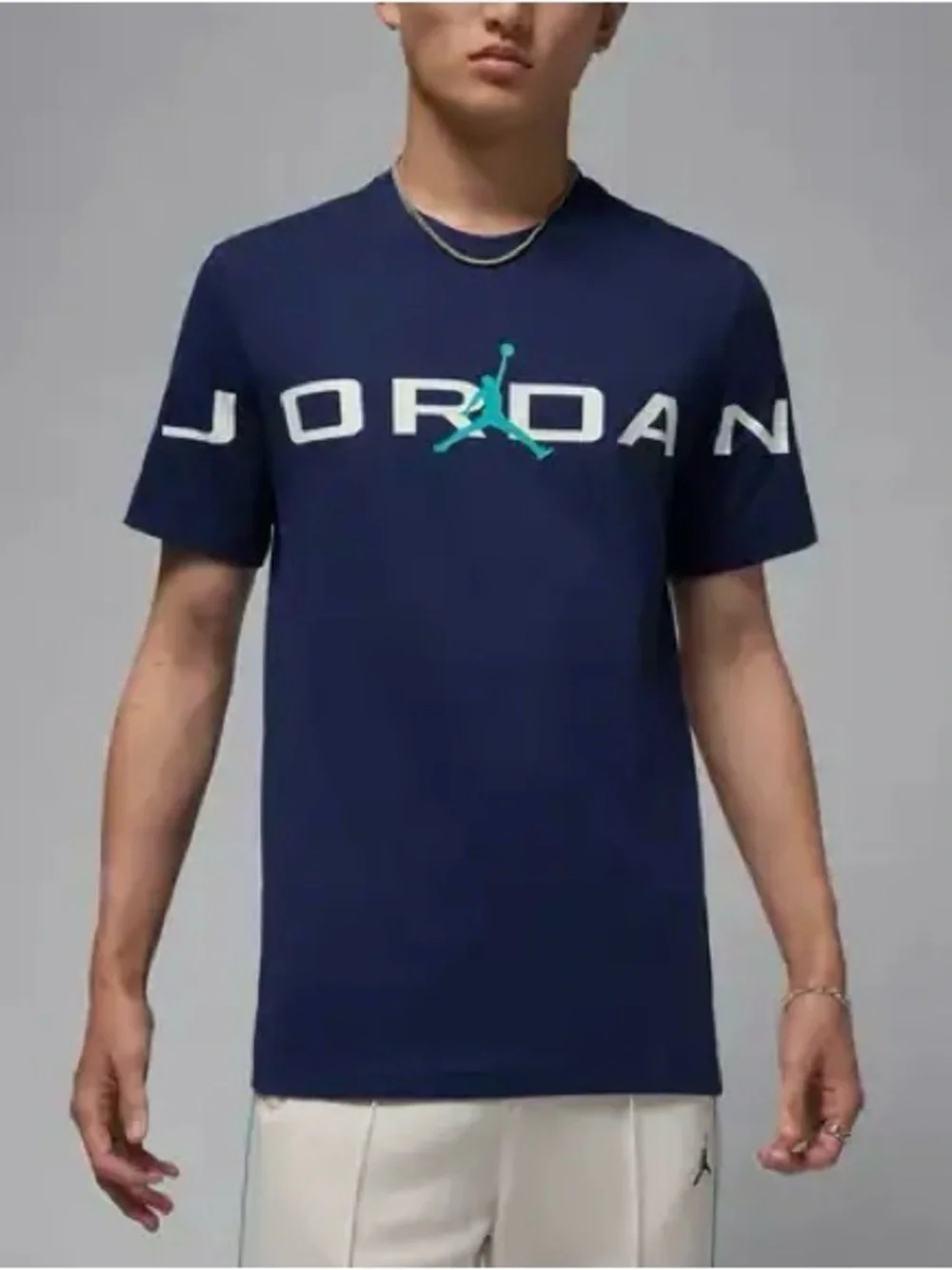 NWT Nike Jordan Graphic T-Shirt Men’s Small Navy